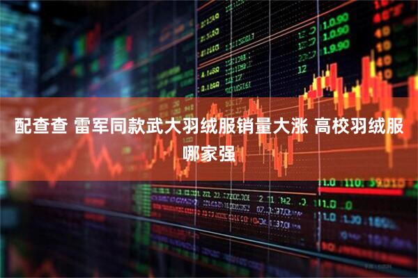 配查查 雷军同款武大羽绒服销量大涨 高校羽绒服哪家强