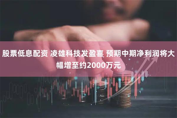 股票低息配资 凌雄科技发盈喜 预期中期净利润将大幅增至约2000万元